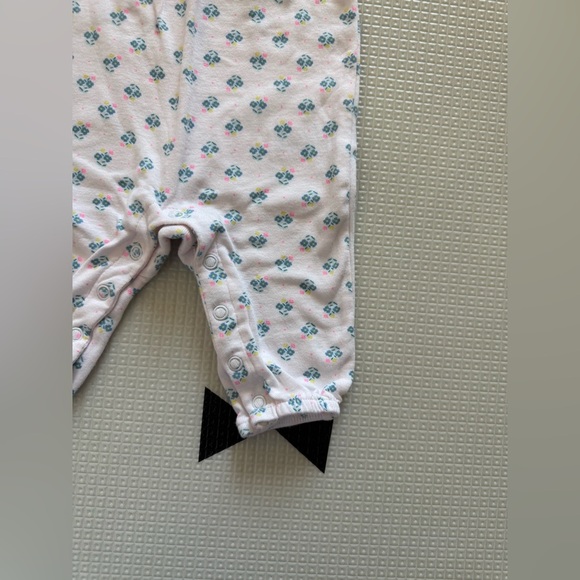 Carter’s|Baby girl sleeveless white ditsy Floral jumpsuit,cotton•••Summer style - Picture 3 of 5